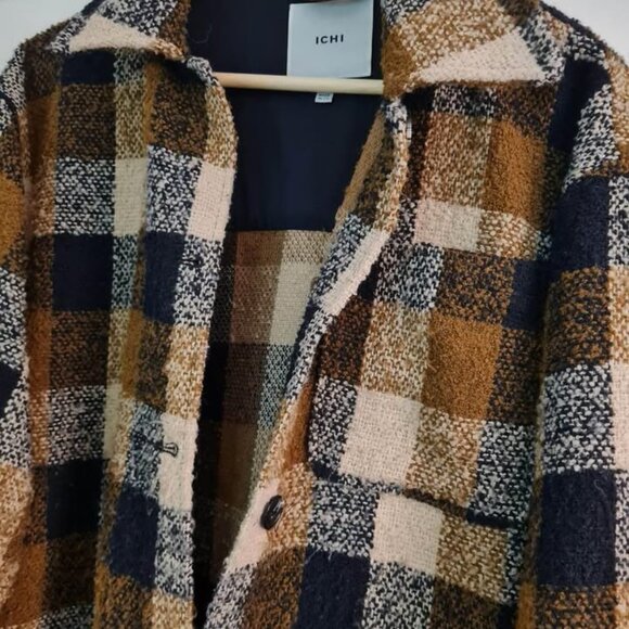 ICHI JACKET / SHACKET SHORT COAT - Picture 3 of 4